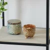 CASA CERAMIC Bougie En Pot Brun