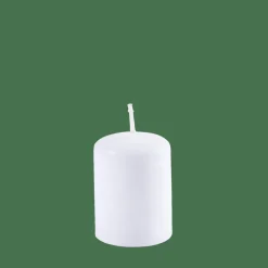 CASA CILINDRO Bougie Cylindrique Blanc