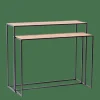 CASA COMBO Table Murale Set De 2 Naturel