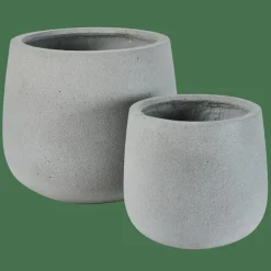 CASA COMO Pot De Jardin Gris