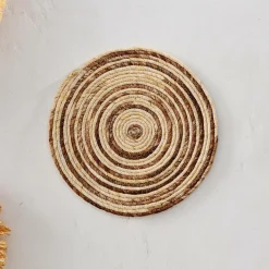 CASA CORN Set De Table Brun, Naturel