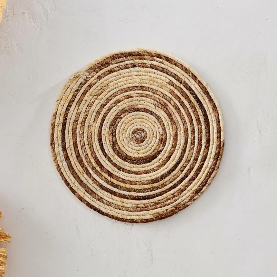 CASA CORN Set De Table Brun, Naturel