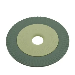 CASA CUISINO Dessous-de-plat Set De 2 2 Couleurs Menthe, Vert Foncé