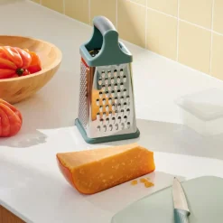 CASA CUISINO Râpe Tour Avec Récipient Vert