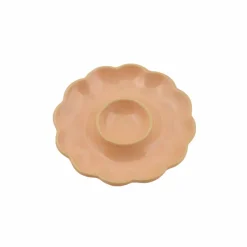 CASA DAHLIA Assiette Blanc