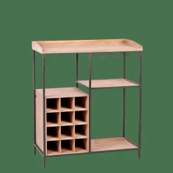 CASA DAMIAN Étagère Murale Noir