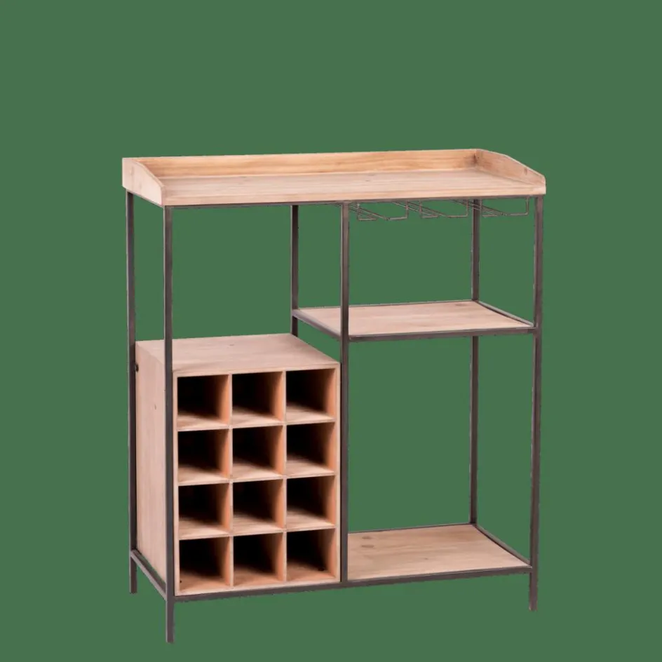 CASA DAMIAN Étagère Murale Noir