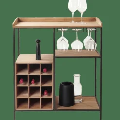 CASA DAMIAN Étagère Murale Noir