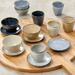 CASA EARTH MARL Assiette Crème