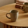 CASA EARTH MARL Mug Avec Anse 20 CL Crème