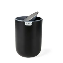 CASA EKO Mini Poubelle De Table 1,5l Noir