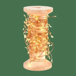 CASA ELLI Guirlande Lumineuse Cluster 200 LED Cuivre