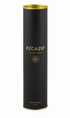 CASA ESCAPE BLACK OUDH Bougies Chauffe-plat Parfumées Set De 9 Noir