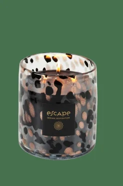 CASA ESCAPE INDIAN INSPIRATION Bougie Parfumée Noir, Cuivre, Multicolore