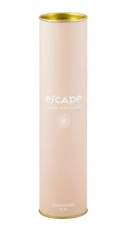 CASA ESCAPE INDIAN INSPIRATION Bougie Parfumée Dans Un Verre Blanc, Beige, Multicolore