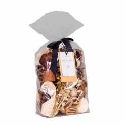 CASA ESCAPE WORLD OF GOA Bougies Chauffe-plat Parfumées Set De 9 Blanc