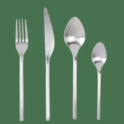 CASA ETNA SATIN Couverts 16 Pièces Argent