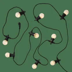 CASA FESTA Guirlande Lumineuse Avec 10 LEDS 8 Fonctions