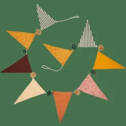 CASA FESTI Guirlande Drapeaux Multicolore