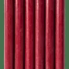 CASA FINA Bougies Set De 6 Bordeaux