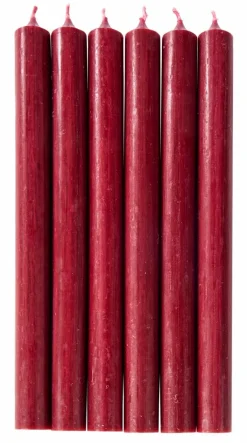 CASA FINA Bougies Set De 6 Mauve Clair