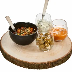 CASA FLAME Bougies Chauffe-plat Set De 30 Blanc