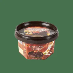 CASA FONDUE Chocolat Pour Fondue 250g Chocolat Noir Brun Foncé