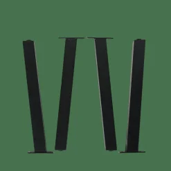 CASA FORMAX Table De Jardin Avec Pieds Noir