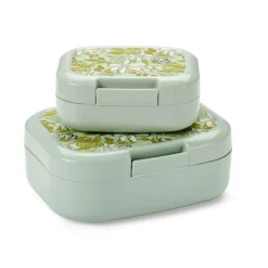 CASA FRESHMOOD Boîte à Snack Avec Clip Seafoam + Motif Loulou Sea Foam (vert)