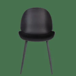 CASA FREYA Chaise De Salle à Manger Noir