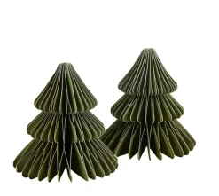 CASA GAMI Porte-nom Set De 2 Vert Foncé