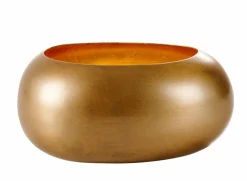 CASA GIMINI Support Bougie Chauffe-plat Cuivre