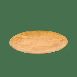 CASA GOLDFOIL Assiette Déco Doré