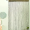 CASA GREEN Rideau à Franges Vert