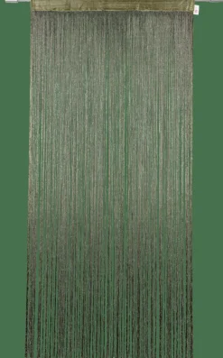 CASA GREEN Rideau à Franges Vert