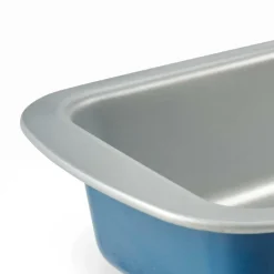 CASA GREENBAKE Moule à Cake 25X11X6,4CM Bleu