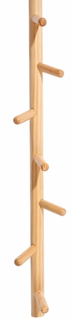 CASA HOLDA Portemanteau Mural 3 Crochets Naturel