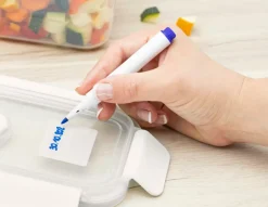 CASA HOMEY CLIP Marqueur Craie Pour Boîte Bleu