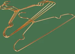 CASA INFINITY GOLD Cintres Set De 4 Doré