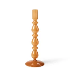 CASA ISA Bougeoir Opale Brune Brun