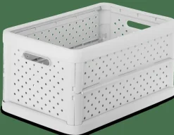 CASA JACQUI Caisse Pliante M Gris Clair