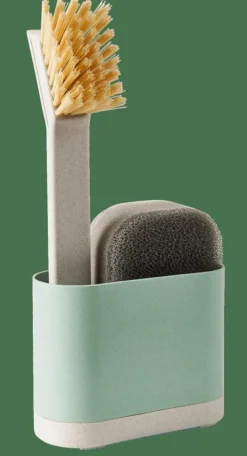 CASA JASMIN Brosse Vaisselle Avec éponge Vert