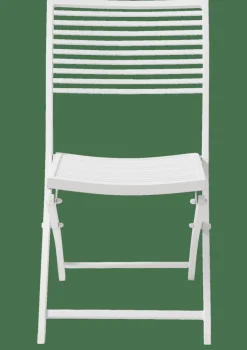 CASA JESSE Chaise Pliante Blanc, Beige