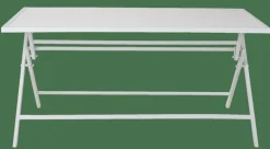 CASA JESSE Table Pliante Blanc