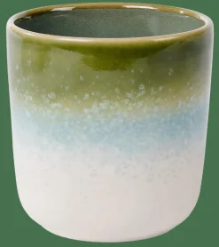 CASA JESSIE GREEN Mug Sans Anse Vert