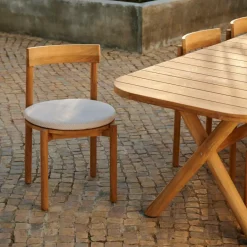 CASA JULES Chaise Naturel