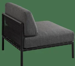 CASA JUMBO Fauteuil Lounge Noir