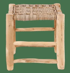 CASA KANAI Tabouret 2 Tailles Tabouret Grand Naturel