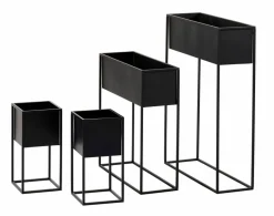 CASA LARGO Pot De Fleurs Noir