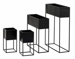 CASA LARGO Pot De Fleurs Noir